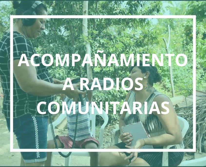Producciones sonoras realizadas por radios comunitarias acompañadas por Ojo de Agua Comunicación