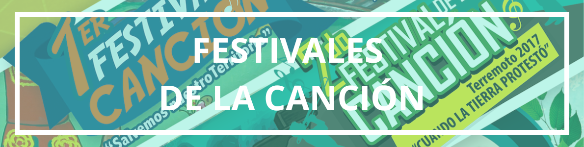 Festivales de la canción Canciones y producciones sonoras de los Festivales de la Canción