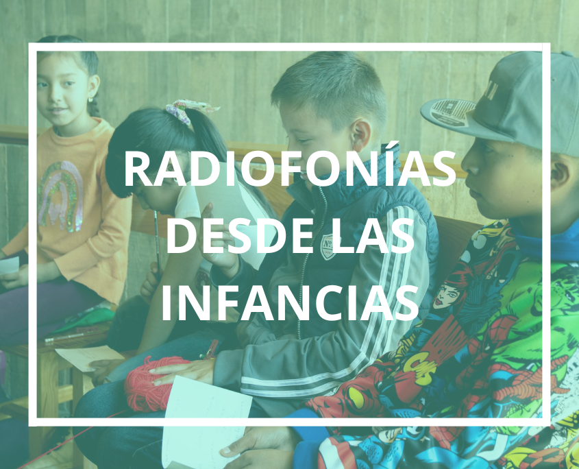 Producciones sonoras realizadas por infancias de comunidades indígenas y afrodescendientes